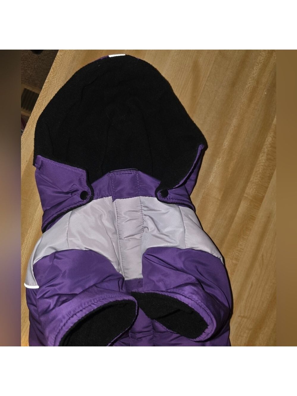 Dog Jacket Large Purple Gray #DGC11 - Picture 4 of 8